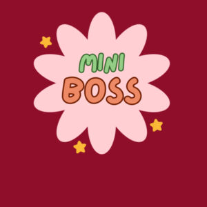 Mini boss pink flower Design