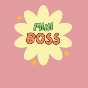 Mini boss yellow flower Design