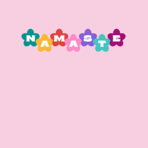 Namaste infant tee - organic cotton Design
