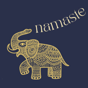 Namaste elephant Design
