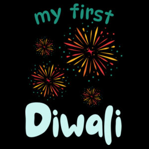 My first diwali onesie - organic cotton Design